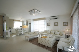 简约风格复式大气富裕型客厅沙发图片