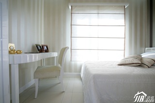 简约风格复式大气富裕型卧室床效果图