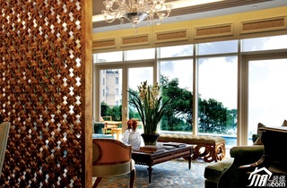 欧式风格别墅奢华豪华型140平米以上客厅隔断沙发效果图