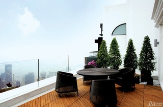 欧式风格别墅奢华豪华型140平米以上露台效果图