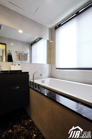混搭风格公寓经济型90平米卫生间洗手台图片