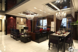 东南亚风格公寓奢华豪华型140平米以上客厅沙发效果图