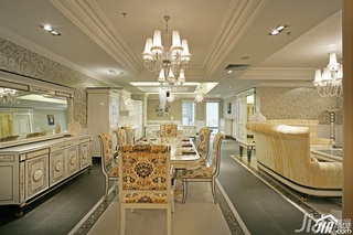 欧式风格公寓奢华豪华型客厅沙发图片