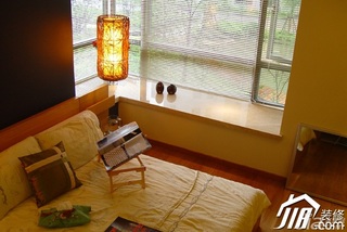 简约风格公寓经济型90平米卧室飘窗床图片