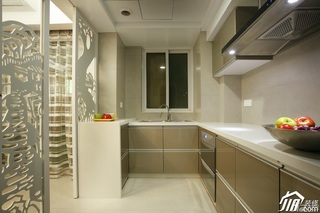简约风格公寓富裕型厨房橱柜定做