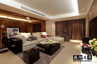 简约风格复式时尚富裕型140平米以上客厅沙发图片