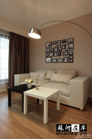 简约风格复式时尚暖色调富裕型140平米以上客厅照片墙沙发图片