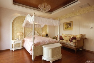 欧式风格别墅奢华暖色调豪华型140平米以上卧室沙发效果图