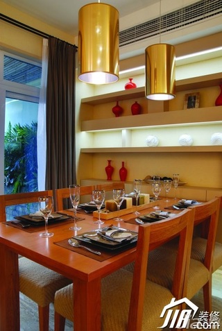 简约风格公寓5-10万120平米餐厅餐桌效果图