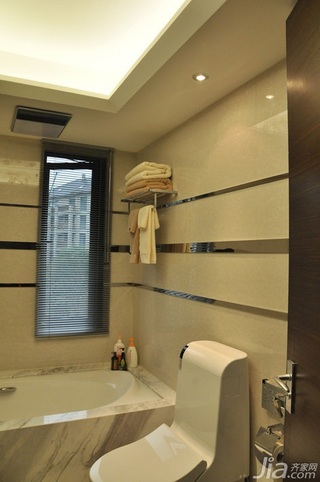 简约风格公寓富裕型130平米卫生间装潢