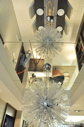 简约风格公寓富裕型130平米灯具图片
