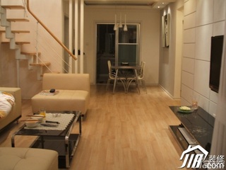 简约风格公寓经济型90平米客厅茶几效果图