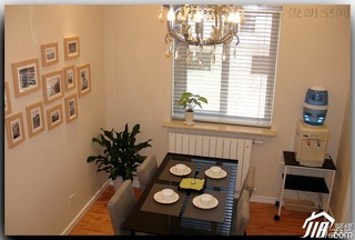 简约风格公寓艺术富裕型100平米餐厅餐桌效果图