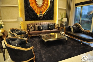 新古典风格别墅豪华型客厅沙发效果图