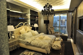 新古典风格别墅舒适豪华型卧室床图片