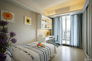 中式风格公寓舒适富裕型卧室床图片