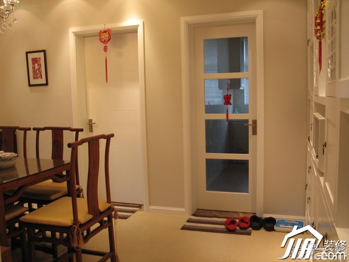 富裕型装修,公寓装修,中式风格,餐厅