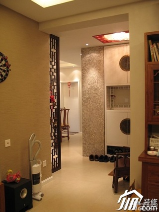 中式风格公寓富裕型客厅装修图片