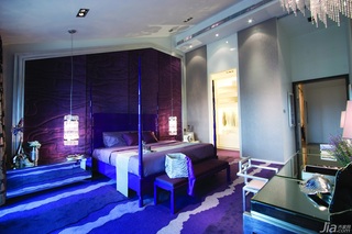 欧式风格公寓奢华豪华型140平米以上卧室卧室背景墙床图片