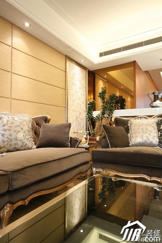 欧式风格公寓豪华型140平米以上客厅沙发效果图