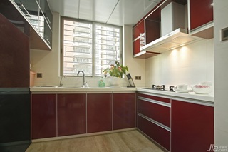 欧式风格公寓实用豪华型140平米以上厨房橱柜设计