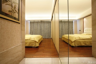 欧式风格公寓豪华型140平米以上卧室过道设计图纸