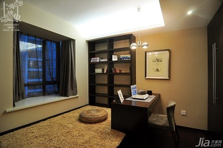 美式风格二居室大气米色富裕型书房书桌图片