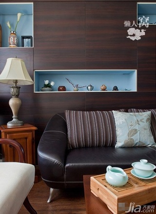 宜家风格二居室简洁富裕型90平米客厅沙发背景墙沙发图片