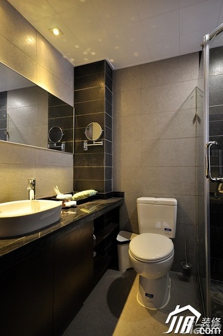 简约风格公寓富裕型浴室柜图片