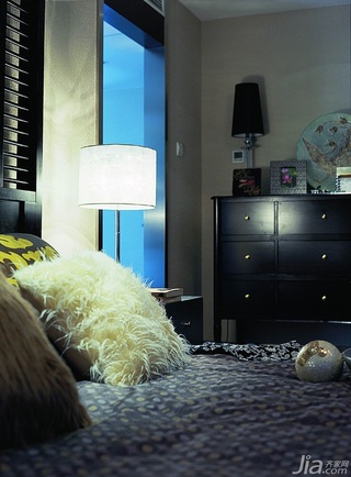 新古典风格公寓古典豪华型140平米以上卧室床图片