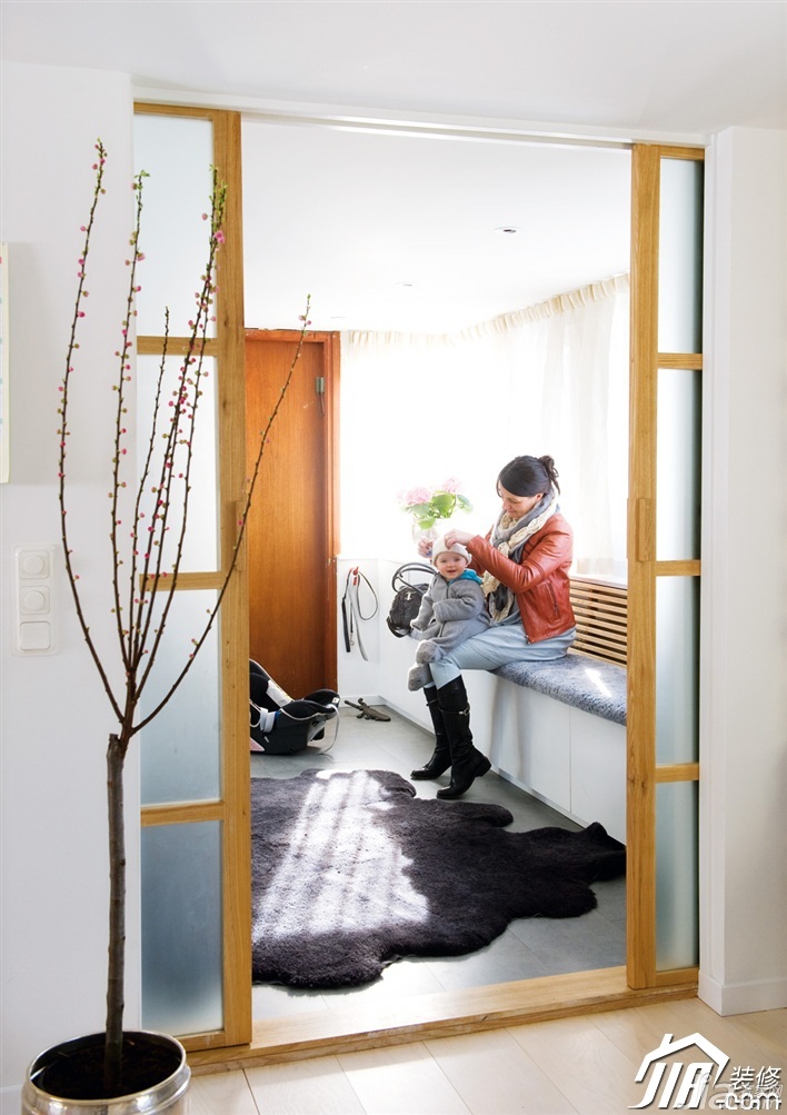 二居室装修,小清新,北欧风格,经济型装修