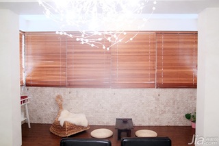 日式风格三居室温馨暖色调富裕型90平米榻榻米设计图纸