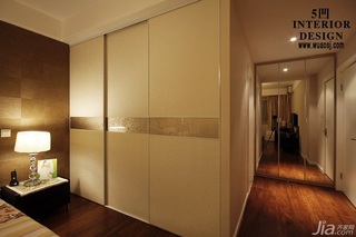 简约风格公寓富裕型130平米卧室床效果图