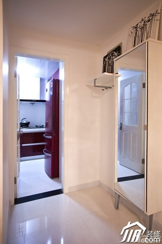 简约风格一居室实用富裕型60平米厨房橱柜安装图