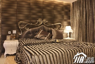 简约风格公寓古典经济型卧室床效果图
