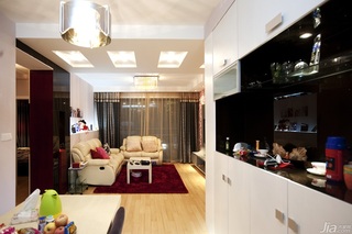 宜家风格公寓时尚富裕型客厅沙发效果图