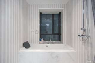 新古典风格二居室古典冷色调豪华型110平米浴缸效果图