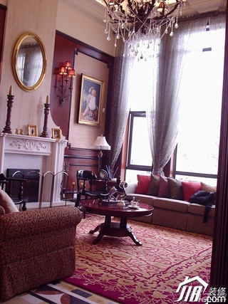 新古典风格别墅20万以上客厅沙发图片