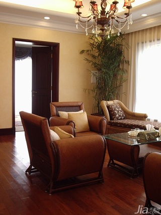 新古典风格别墅20万以上客厅沙发效果图