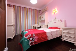 简约风格二居室大气豪华型儿童房床图片