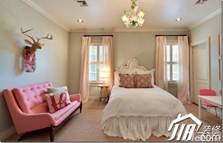 简约风格公寓温馨10-15万90平米卧室床效果图