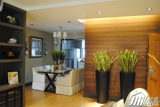 宜家风格二居室温馨暖色调富裕型客厅装潢