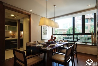 新古典风格三居室艺术富裕型餐厅餐桌图片