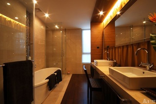 新古典风格三居室温馨富裕型浴缸图片