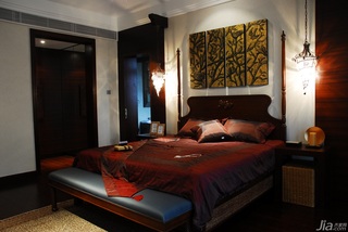 欧式风格别墅奢华豪华型140平米以上卧室床效果图