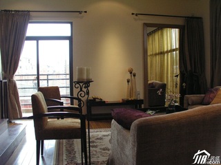 别墅温馨豪华型140平米以上客厅地毯图片