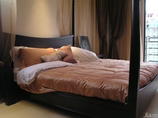 别墅温馨豪华型140平米以上卧室床图片