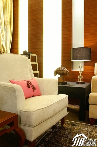 简约风格别墅温馨暖色调豪华型140平米以上单人沙发效果图