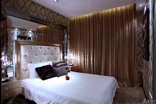 欧式风格公寓15-20万卧室飘窗床图片