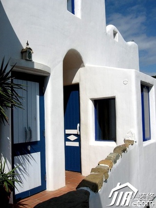 地中海风格别墅温馨白色10-15万设计图纸